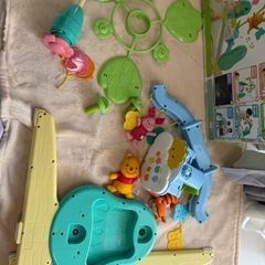 ディズニー くまのプーさん えらべる回転 6WAYジムにへんしんメリーの画像