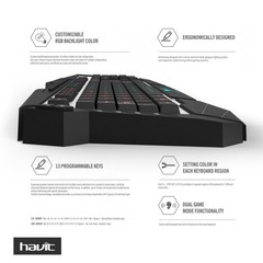 【新古品】HAVIT Magic Eagleゲーミングキーボードの画像