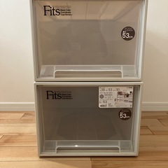 Fits衣装ケース　2個の画像