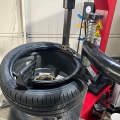 タイヤチェンジャー　サポートアーム付きの画像