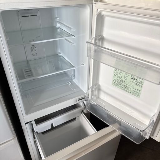 配達応談 2020年 無印良品 2ドア冷凍冷蔵庫 MJ-R13 126L チェック?
