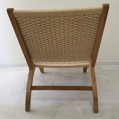 ローチェア 木製 椅子の画像