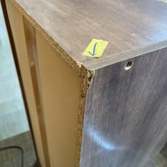 【棚】【カラーボックス3段】※グラつき有り★クリーニング済み【管理番号0124】野の画像