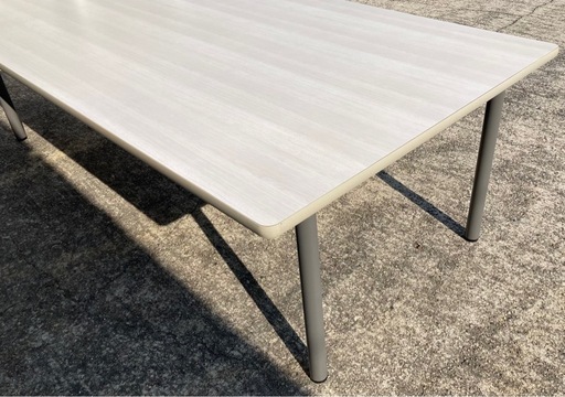 ミーティングテーブル 幅240×奥行120cm 中古