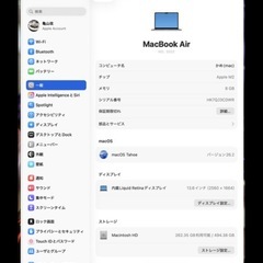 MacBookAir M2 / 512GBモデルの画像