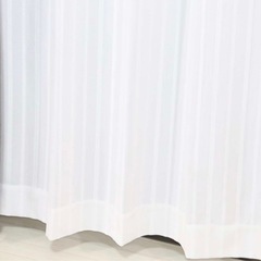 レースカーテン　２枚組　消臭＋遮像＋遮熱・保温機能性の画像