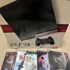 PlayStation3 プレイステーション3本体　ソフト付きの画像