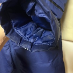 Nike ネイビー フード付きベンチコートの画像