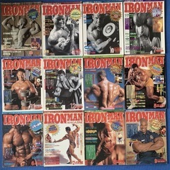 【絶版】【最終回掲載号有り】IRONMAN アイアンマン　マッスル北村「ボクの履歴書」掲載号　24冊セットの画像