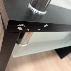 【商談中】ガラスローテーブルの画像