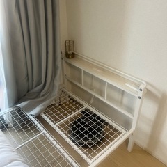 【ニトリ】シングルベッドフレーム のみコンセント付き｜使用2年｜1,000円｜引き取り限定の画像