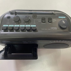 YUPITERU　ユピテル　FM/AM　ラジオカセットレコーダー　YG-M18　ラジカセ　ブラック　稼働確認済　中古　③の画像