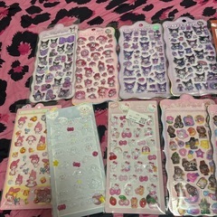 空洞タイプ　ボンボンドロップ風シール　1枚150円の画像