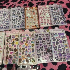 空洞タイプ　ボンボンドロップ風シール　1枚150円の画像