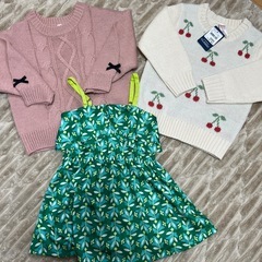 女の子服　８点　80〜100サイズの画像