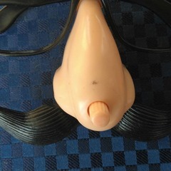 おさげセット・パーティジョーク・ウィンドアップお面の画像