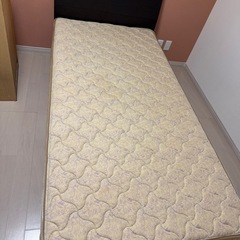 シングルベッドマットレス付け1月末までの画像