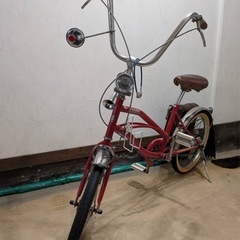 中古自転車　20インチ　レトロ風の画像