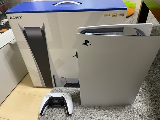 PlayStation 5 PS5本体 CFI-1100A01 ディスクドライブ版　モンスターハンター付き (ディスク)