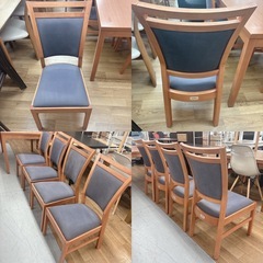 I468 🌈 ジモティー限定価格！ 東洋ファニチャー ダイニング5点セット ⭐ クリーニング済の画像