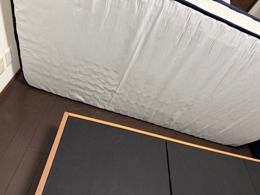 シングルベートとマットレス付け