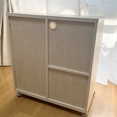 カウンターワゴン ニトリ ( リズバレーSLM80755 ) キャスター付きの画像