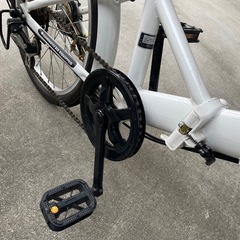 折りたたみ自転車の画像