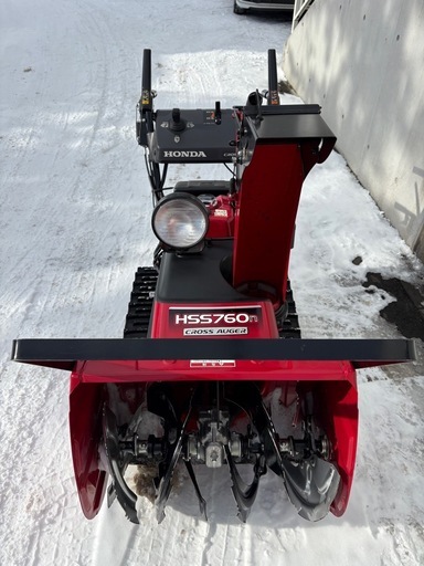 ( 商談中 )ホンダ　小型除雪機　HSS760n  クロスオーガ