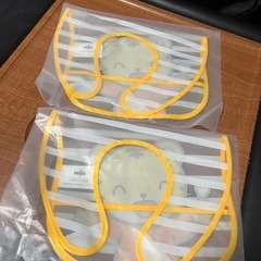 しまじろう お食事エプロン 2枚セット 新品未開封の画像