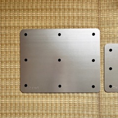 犬用　猫用　小動物用　熱中症対策　アルミ　冷んやり　ボード　大小2枚セットの画像