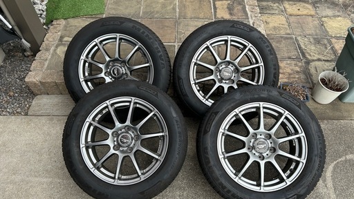 値下げ！205/60R16オールシーズンタイヤ＆6.5jj53-114.3-5穴ホイール