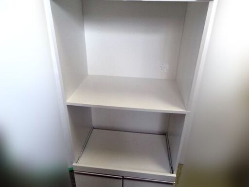 ニトリ レンジ台フォルムN RE1860 WH　レンジボード キッチン収納 食器棚 キッチンボード☆店頭引取り歓迎【自社配送は札幌市内限定】札幌市白石区/倉庫保管