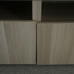 テレビボード　IKEA ナチュラルオークの画像
