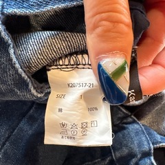 オーバーオール　デニムの画像