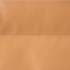 希少！即日発送 GU ヒートパデッドフェイクレザーブルゾン S BROWNの画像