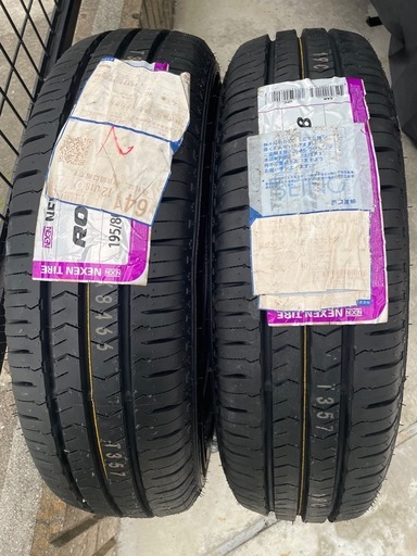 S⭐️新品・未使用・シール付き⭐️?195/80R15?NEXEN ROADIEN CT8?製造年2024年 33週（製造後1年） ?