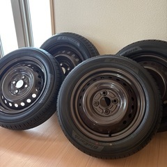 新車外しNBOX純正ホイール付きタイヤの画像