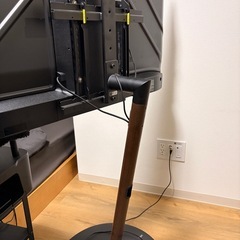 【直接引取限定】REGZA 40型液晶テレビ(2024年製) ＆ WALLテレビスタンドセットの画像