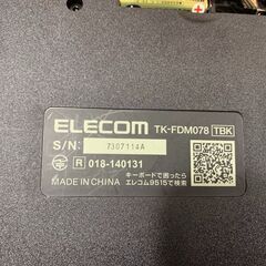 ELECOM 無線キーボード TK-FDM078の画像