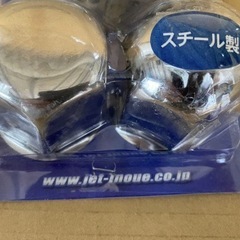 JET INOUE製　スチールメッキホイールナットキャップ　ショートタイプの画像