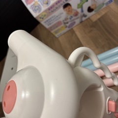 トイローヤル へんしんジム&知育ボード パステルカラー (ベビージム/指遊び/手遊び) 出産祝いのプレゼントなどに (音が鳴る/ラトル取り外し) 長く使える ギフト 赤ちゃん向けおもちゃの画像