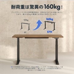 定価80,300円　FLEXISPOT 昇降デスク E7Hの画像