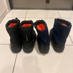 キッズ　スノーブーツ　2足の画像