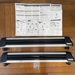 【中古】Thule 727 スキー、スノボ　キャリアの画像