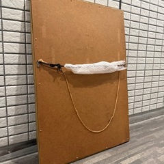 vintage gold mirror ビンテージ アンティーク 壁掛け鏡の画像