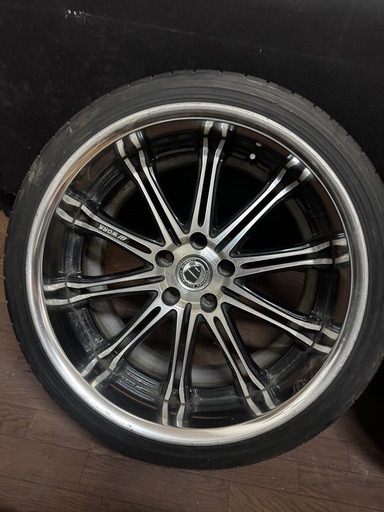【人気ホイール】WORK シュバート19in 10.5J +20 2セット ビッグキャリパー セルシオ アルファード ヴェルファイア　