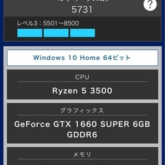 GALLERIA RM5R-G60 ゲーミングPCの画像