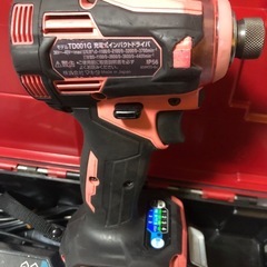 マキタ40VインパクトドライバTD001G中古美品オリジナルハウジングの画像