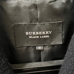 コート　バーバリーブラックレーベルの画像