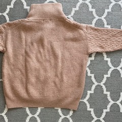 JINASIS ニット フリーサイズ ピンクベージュの画像